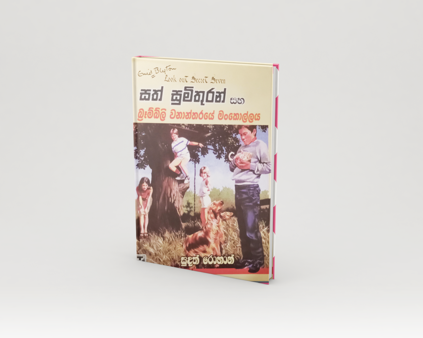 Novels - සත් මිතුරන් සහ බ්රෑම්බ්ලි වනාන්තරයේ මංකොල්ලය (Look out Secret Seven)