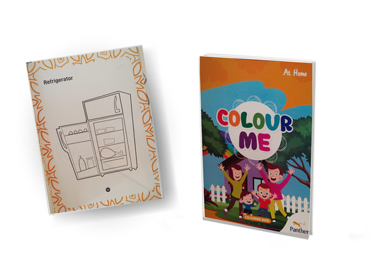 Colouring Book - COLOUR ME - AT HOME