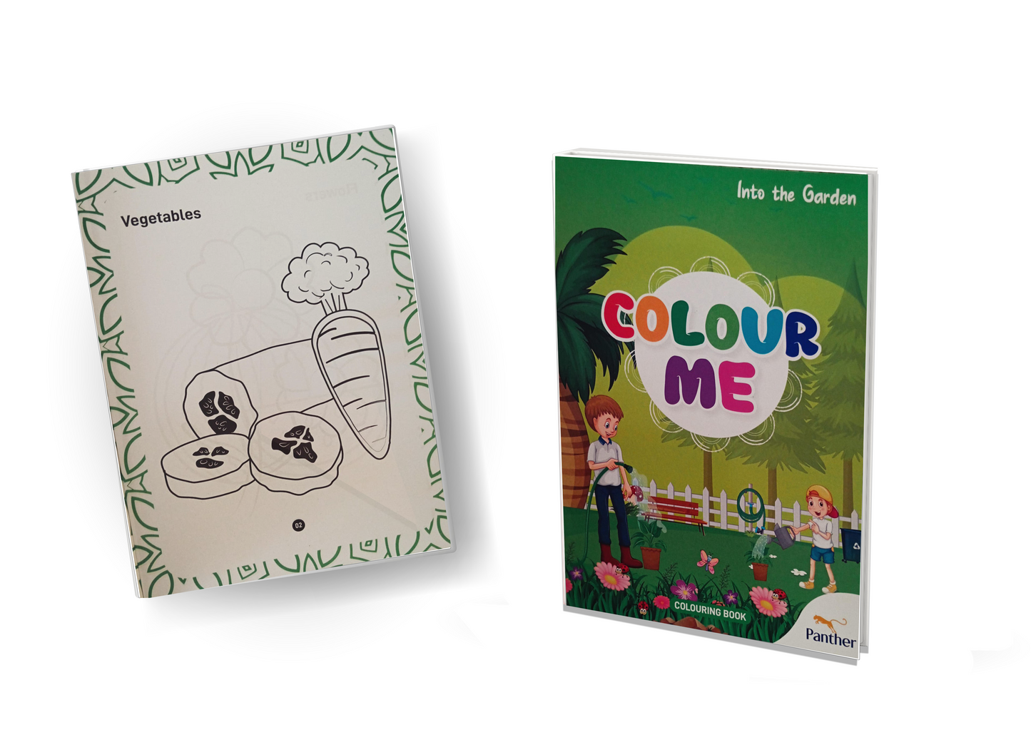 Colouring Book - COLOUR ME - INTO THE GARDEN