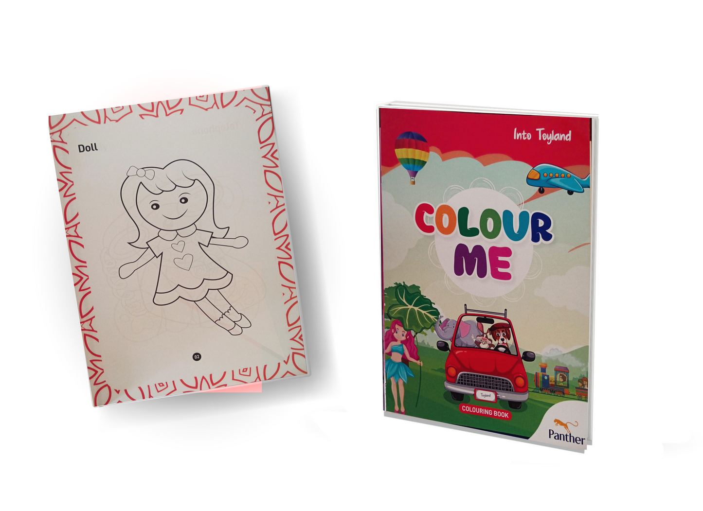 Colouring Book - COLOUR ME - INTO TOYLAND