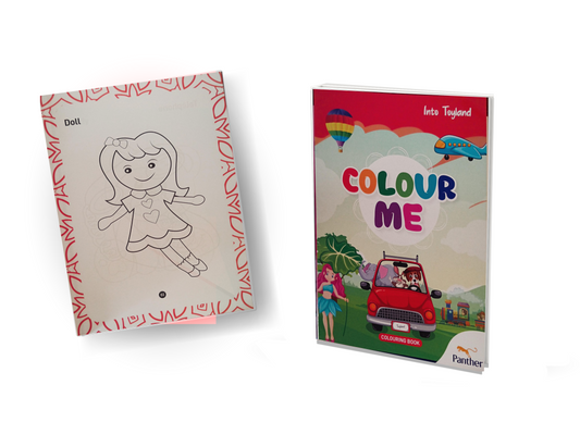 Colouring Book - COLOUR ME - INTO TOYLAND