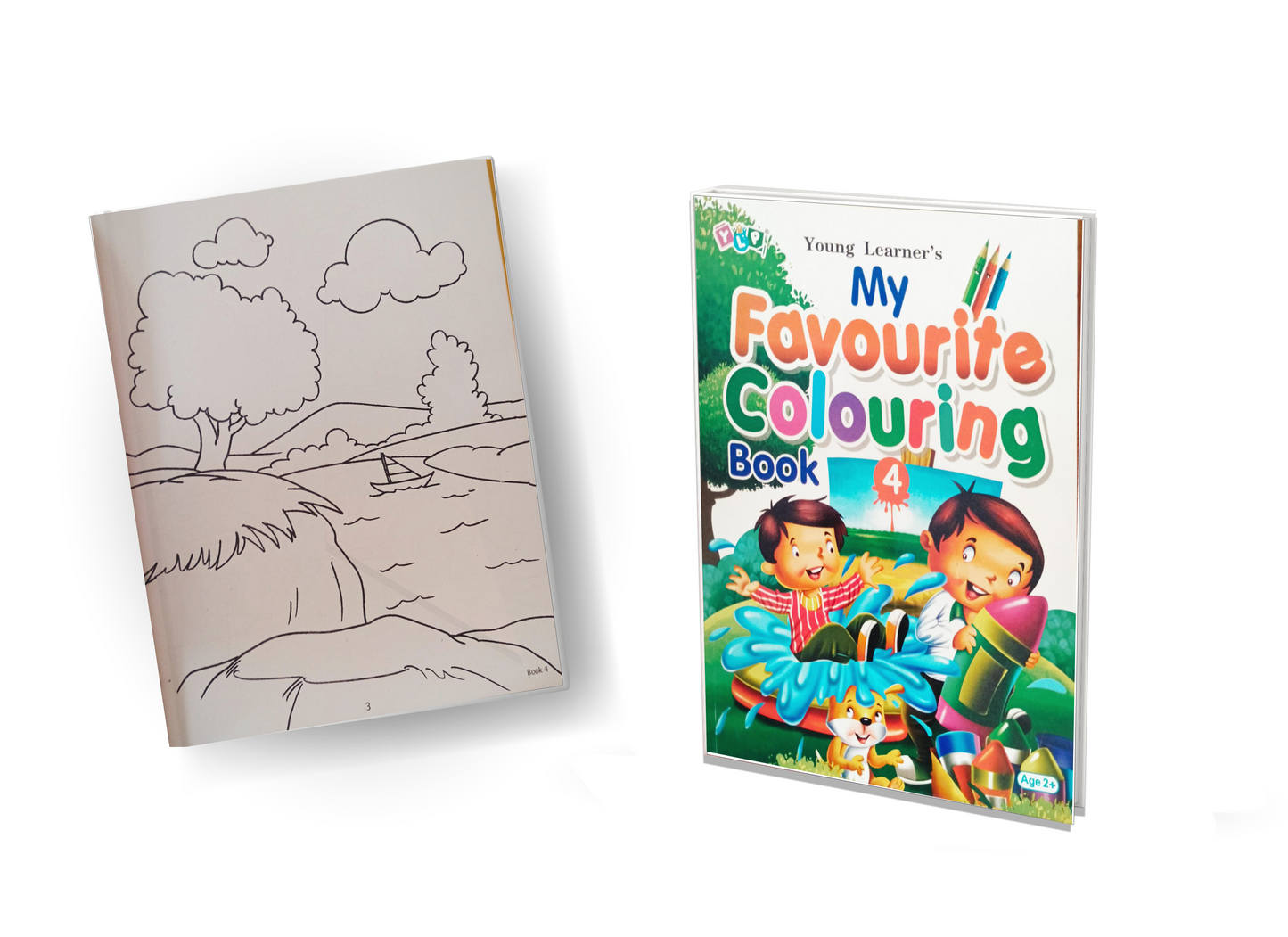 Colouring book - MY FAVOURITE COLOURING BOOK NO 4