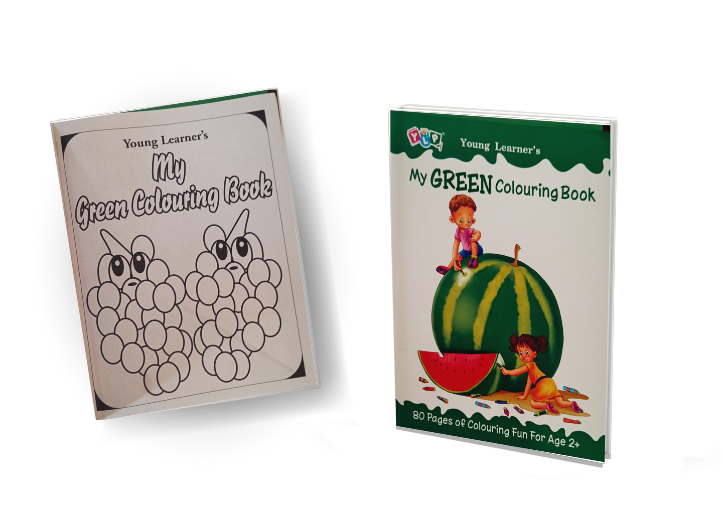 Colouring book - MY GREEN COLOURING BOOK