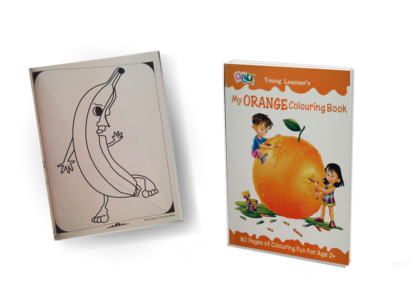 Colouring book - MY ORANGE COLOURING BOOK