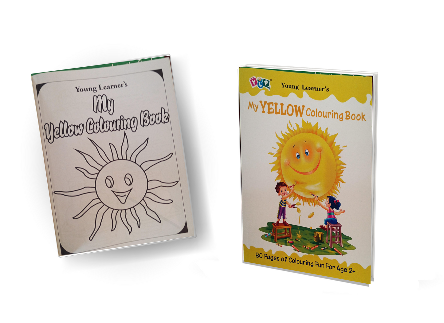 Colouring book - MY YELLOW COLOURING BOOK