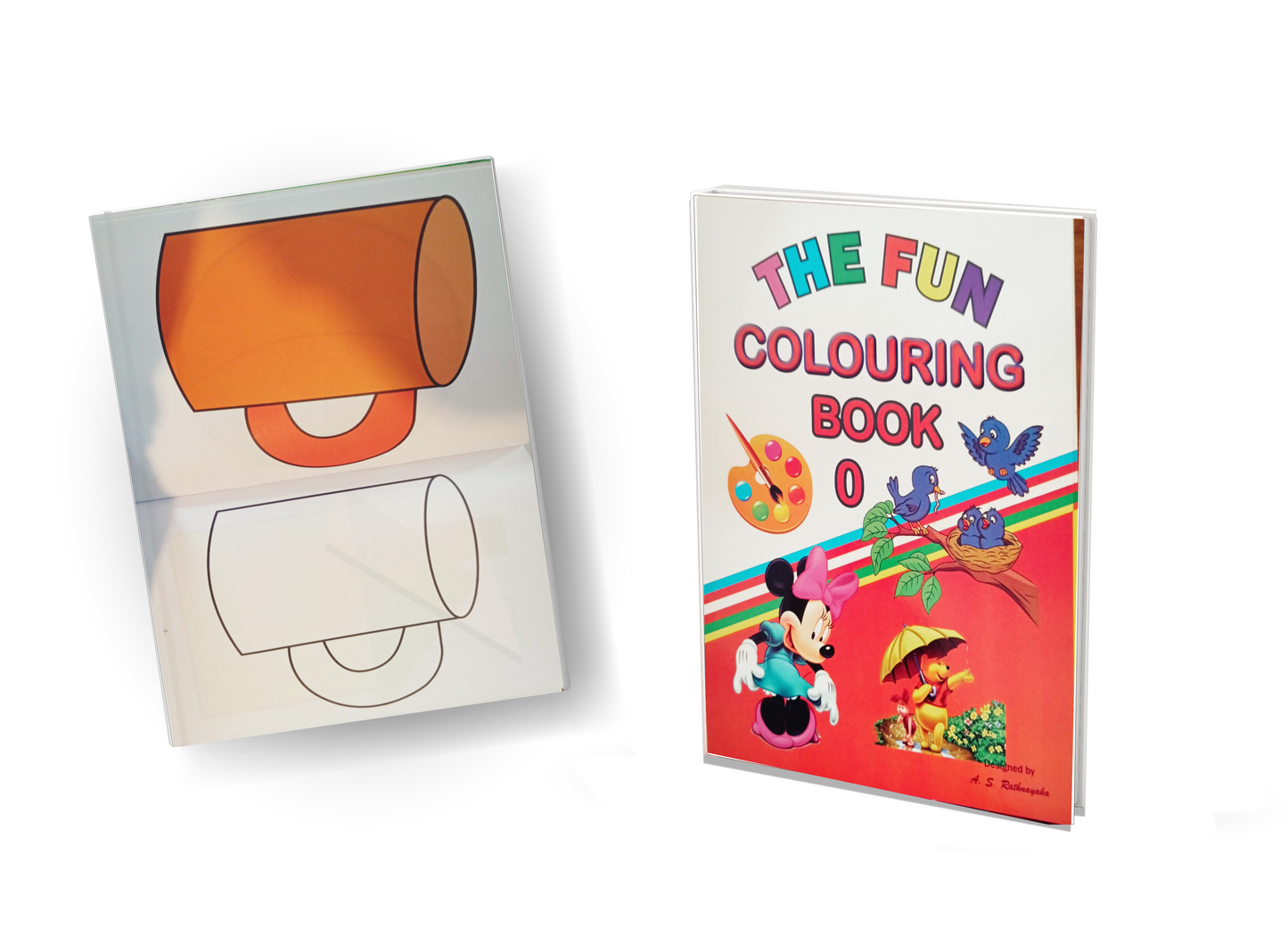 Colouring book - THE FUN COLOURING BOOK 0