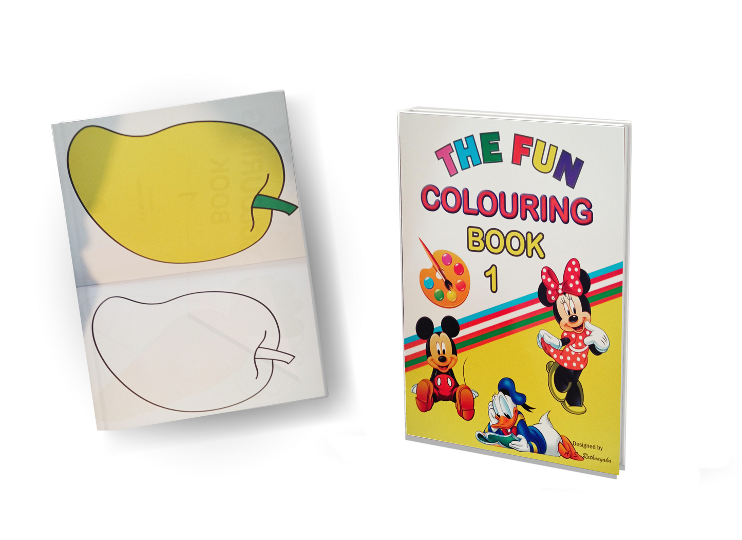 Colouring book - THE FUN COLOURING BOOK 1