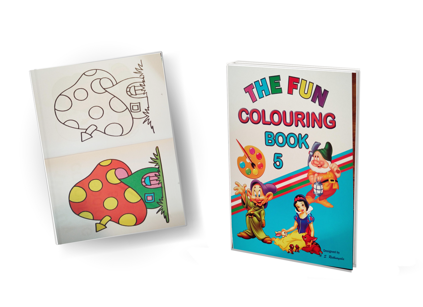 Colouring book - THE FUN COLOURING BOOK 5