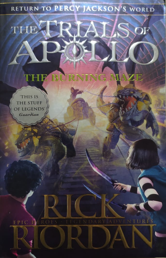 The Trails Of Apollo Series - The Burning Maze-Rick Riordan