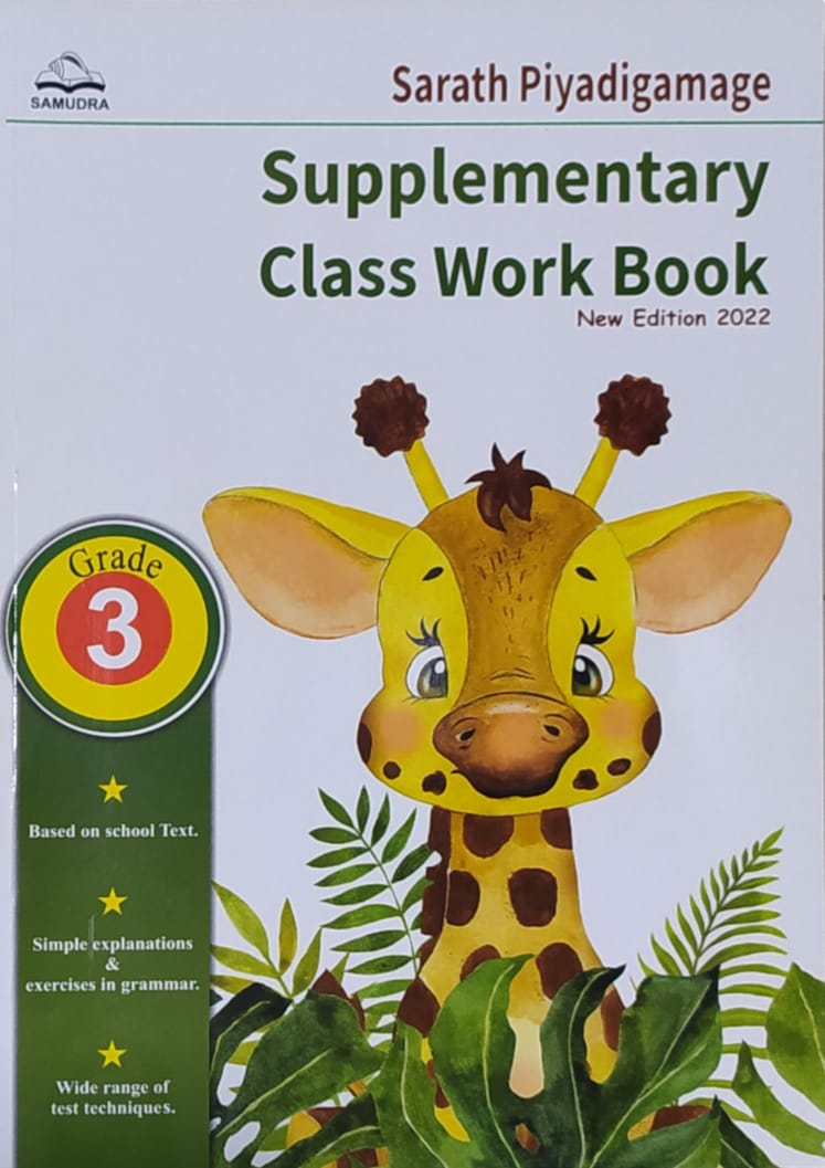 Grade 3 Work Book - Samudra Supplementary Class Work Book
