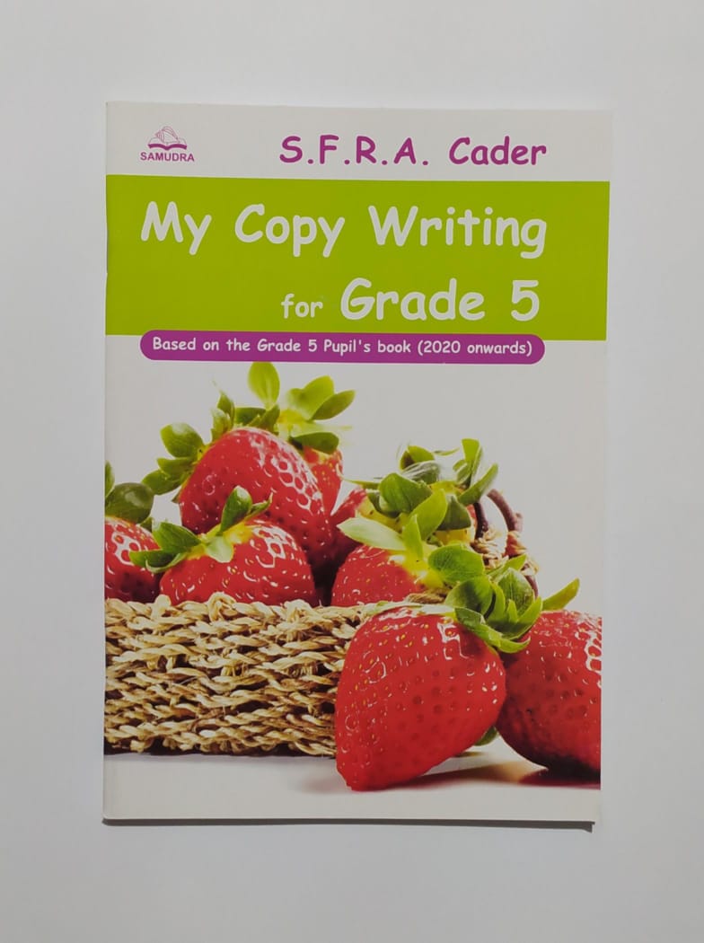 Grade 5 Work Book - Samudra My Copy Writing For Grade 5