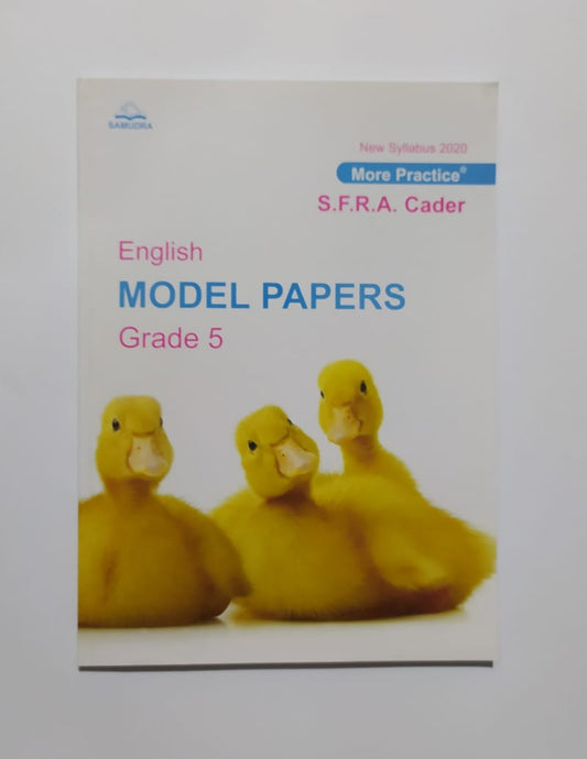 Grade 5 Model Papers - English Model Papers-New Syllabus 2020